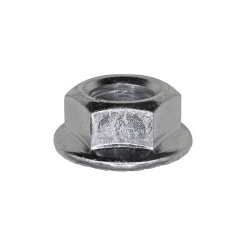 1/2"-13 Hex Flange Lock Nut Serrated