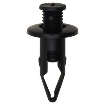 Honda Black Nylon Bumper Cover Screw-Type Retainer – 10mm Hole