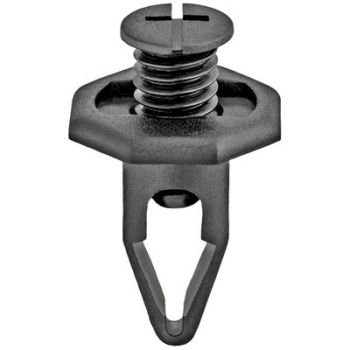 Honda Black Nylon Bumper Fascia Screw-Type Retainer – 10mm Hole