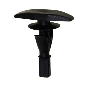 Ford Black Nylon Door Weatherstrip Retainer – 5 x 15mm Head x 12mm Stem