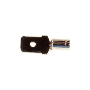 1/4" Solderless Male Terminal Non-Insulating 16-14 Gauge