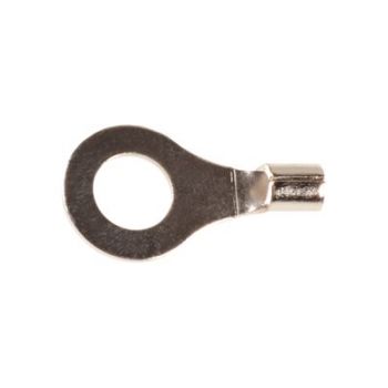 #12 Stud Solderless Ring Terminal Non-Insulating 16-14 Gauge
