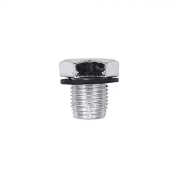 1/2"-20 X 18/32" Double Oversize Oil Drain Plug w/ Gasket
