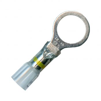 1/2" Stud Yellow Opti-Seal Ring Terminal 12-10 AWG