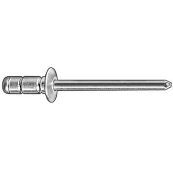 3/8" Large Flange - 1/8" Rivet (1/32"-3/16" Grip Range)