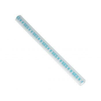 .350" Blue Stripe High-Flow Adhesive Shrink Tubing 20-8 AWG