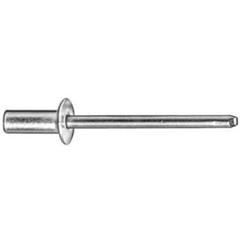 Closed End Rivet 3/16" Diameter 1/8"-1/4" Grip Aluminum