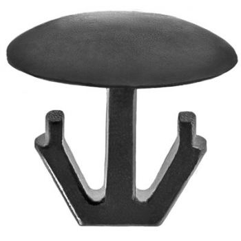 Honda/Acura Hood Seal & Trunk Molding Retaining Clip – 12mm Head, Black Nylon