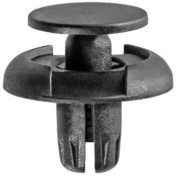 Honda/Ford Black Nylon Fender Liner & Splash Shield Push Retainer – 8mm Hole, 20mm Head