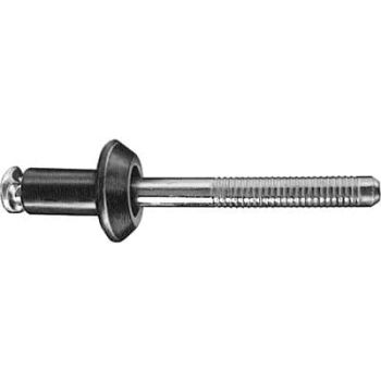 Ford Peel-Type Rivet 1/4" Diameter 1/32-7/32" Grip