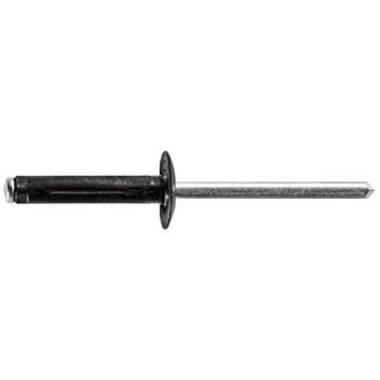 5/32" All-Aluminum Blind Rivet with 7/16" Flange (3/64"-1/4" Grip Range)