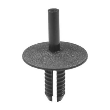BMW Black Nylon Bumper, Wheel Opening & Interior Trim Push-Type Retainer – 6.3mm Hole
