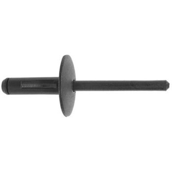 6mm Nylon Blind Rivet with Flush Beveled Dome Head (2.5mm-4.8mm Grip Range)
