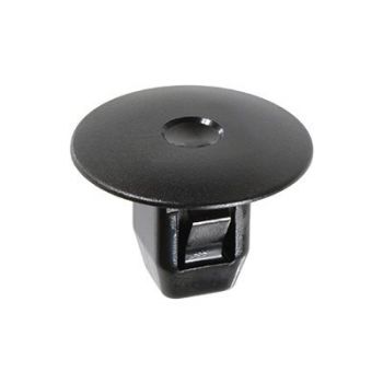 Acura/Honda Fender Apron Screw Grommet – Black Nylon, #8 Screw, 9mm Square Hole