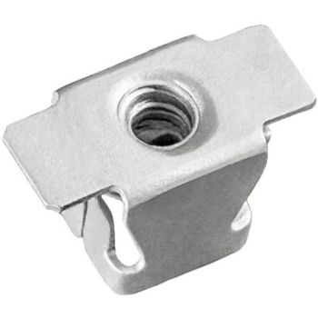 GM Zinc-Organic Spring Steel Fender Bracket & Body Panel Retainer Nut – #8 Screw