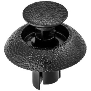 Toyota/Lexus Black Nylon Bumper, Radiator Cover & Grille Drive-Pin Retainer – 7mm Hole