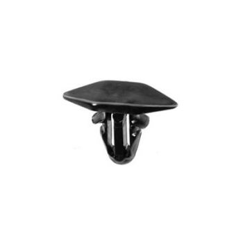 Nissan/Infiniti Hood Seal Retaining Clip – 6.4 x 16mm Head, Black Nylon
