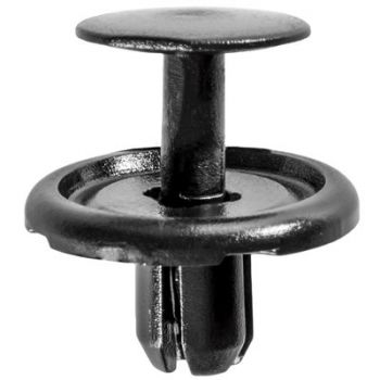 Toyota Black Nylon Fender Liner & Splash Shield Drive-Pin Retainer – 7mm Hole