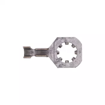 16-14 Gauge Tin-Plated Locking Ring Terminal – 1/4" Stud