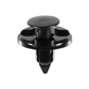 Subaru Black Nylon Front Bumper & Quarter Panel Drive-Pin Retainer – 7mm Hole