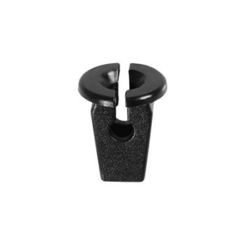 VW/Audi Screw Grommet – Black Nylon, M4.8 (#10), 12mm Head