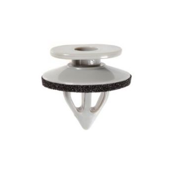 Subaru Gray Nylon Rocker, Door & Pillar Molding Retainer with Sealer – 12mm Stem