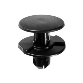 Honda Black Nylon Fender Liner & Grille Drive-Pin Retainer – 8mm Hole