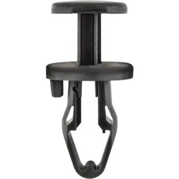 Ford Black Nylon Pickup Box Molding Push-Type Retainer – 8mm x 11mm Hole