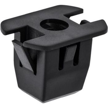 Audi/VW Exterior Door Trim Screw Grommet – Black Nylon, M3.5 (#6), 9 x 11mm Hole