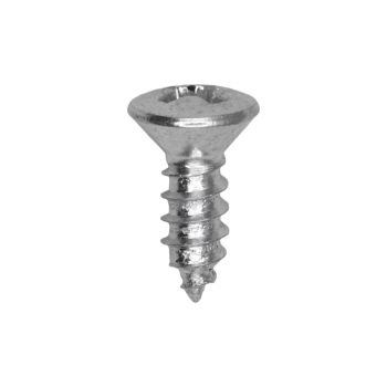 #8 x 1/2" Phillips Oval Head Tapping Screw