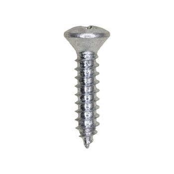 #8 x 3/4" Phillips Oval Head Tapping Screw