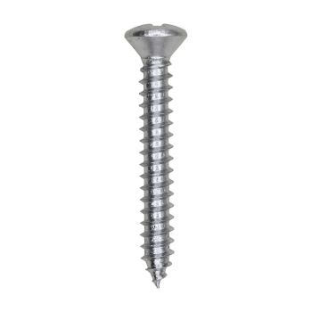 #8 x 1-1/4" Phillips Oval Head Tapping Screw