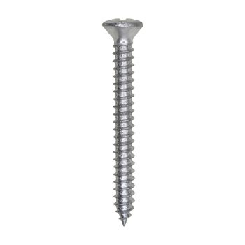 #8 x 1-1/2" Phillips Oval Head Tapping Screw