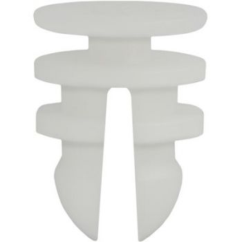 Tesla Model 3/Y Cowl & Front Luggage Apron Retainer – White Nylon, 15mm Head