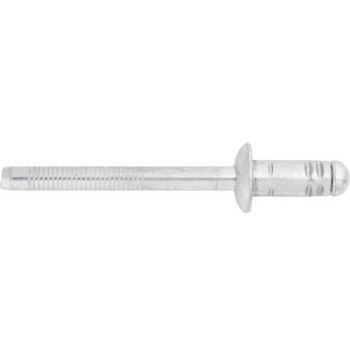 6.5mm Zinc-Finished Steel Body Panel Blind Rivet with 13mm Flange (2.0mm-4.5mm Grip Range)