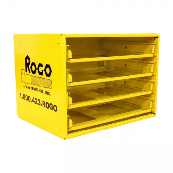 Small Scoop Compartment Box Rack