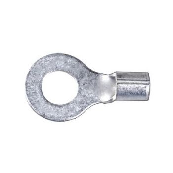 #12 Stud Solderless Ring Terminal Non-Insulating 12-10 Gauge