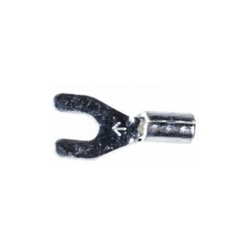 #4-6 Stud Solderless Non-Insulated Spade Terminal 16-14 Gauge