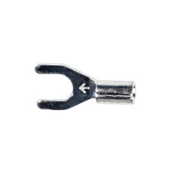 #8-10 Stud Solderless Spade Terminal Non-Insulating 16-14 Gauge