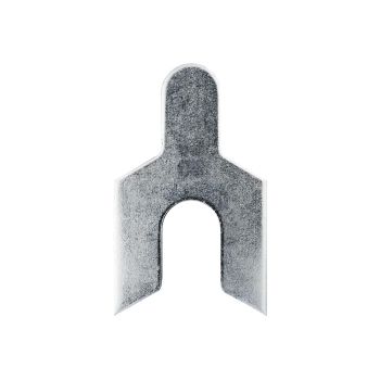 1-1/2" x 2-1/2" Slotted Caster & Camber Shim - 1/16" Thick