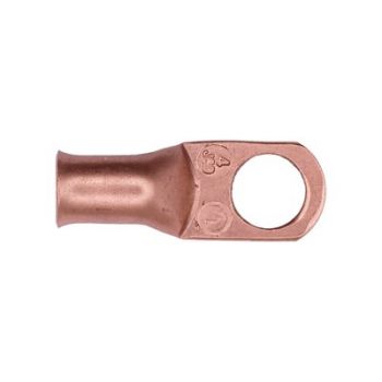 4 Gauge Copper Battery Cable Lug - 5/16" Stud