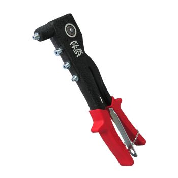 Pan'l Rivet Gun With 3/32, 1/8, 5/32 and 3/16 Nose Pieces
