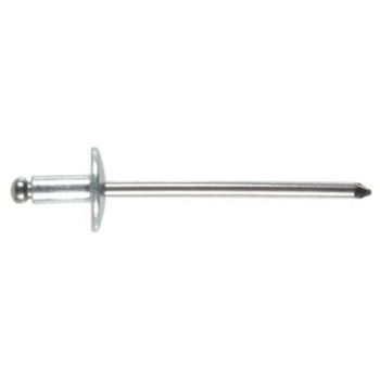 3/8" Large Flange - 1/8" Rivet (1/16"-1/8" Grip Range)
