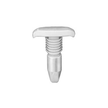 Ford/GM/Chrysler Natural Nylon Door Weatherstrip Retainer – 3/16" x 1/2" Head x 5/8" Stem