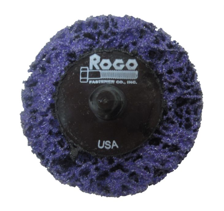 2 Purple Xtra Course Roloc Stripping Disc Rogo Fastener Co Inc 