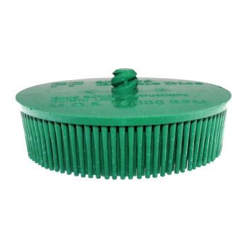 3" Green Twist-Lock Finger Disc