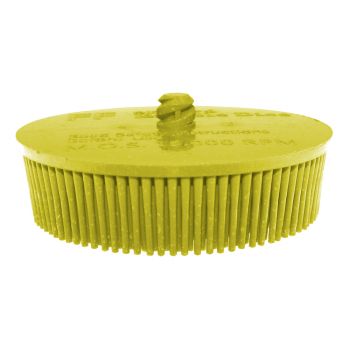 3" Yellow Twist-Lock Finger Disc