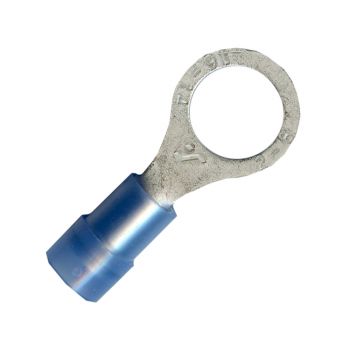 1/4"-5/16" Solderless Ring Terminal 16-14 Gauge