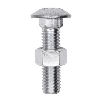 1/2"-13 x 2" Grade 5 Carriage Bolt