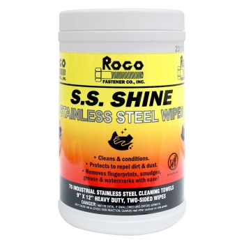 Stainless Steel Cleaning Wipes